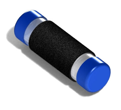 Stashable Storage Tube - Stash tube shown in blue